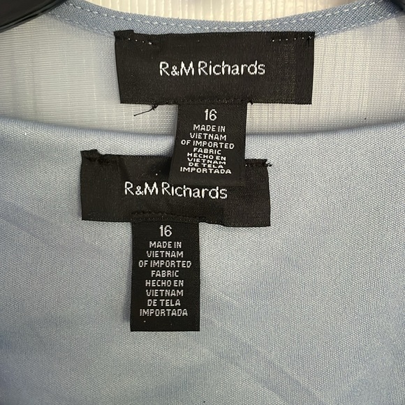 R&M Richard MOB dress, teal size 16 - Picture 11 of 13